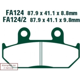 EBC Bremsklötze FA124HH