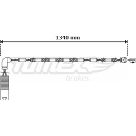 TOMEX brakes Warnkontakt, Bremsbelagverschleiß TX 30-38