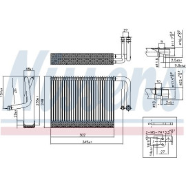 Verdampfer PKW 92327
