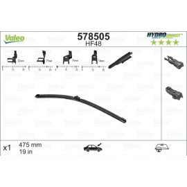 VALEO HydroConnect Front LHD 48cm 578505