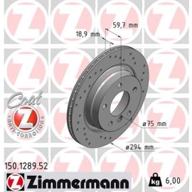 11 482 028 Sport Bremsscheibe HA Sport O 150.1289.52 11 482 028 Sport Bremsscheibe HA Sport O 150.1289.52