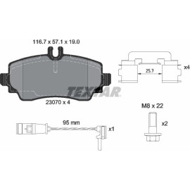 Bremsbelagsatz Db P. Vaneo 2307005