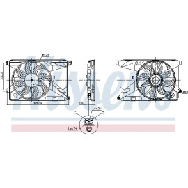 Kühlerlüfter PKW 850124