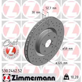 Bremsscheibe VA Sport 530.2462.52 Bremsscheibe VA Sport 530.2462.52