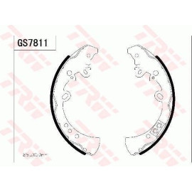 Bremsbacken GS7811