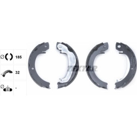 Handbremsbacken Toyota Corolla Verso 04 91074300