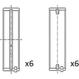 FAI AutoParts Kurbelwellenlager BM1060-STD