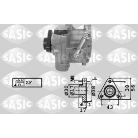 Servopumpe, Lenkung 7076048
