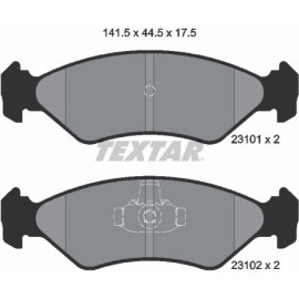 Textar Bremsbelagsatz 2310101 Textar Bremsbelagsatz 2310101