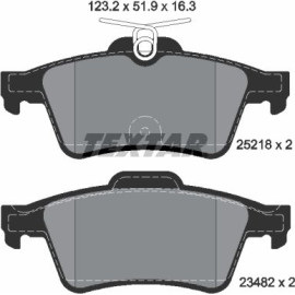Bremsbelagsatz Peugeot T. 508 10 2521801