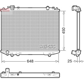 DENSO Kühler, Motorkühlung DRM10117
