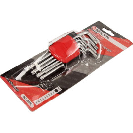 Satz Innensechskantschlüssel Lang Torx, Im Griff, 9-Teilig, T10-T50 1009L