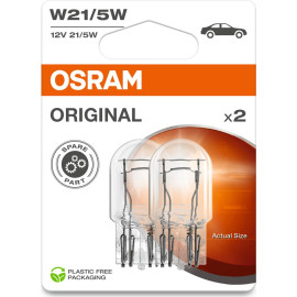 OSRAM W21/5W 12V 21/5W W3x16q Glühlampen - 2er Blister OSRAM W21/5W 12V 21/5W W3x16q Glühlampen - 2er Blister
