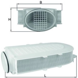 MAHLE Luftfilter LX 2991/1