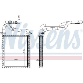 Heizkühler PKW 707191