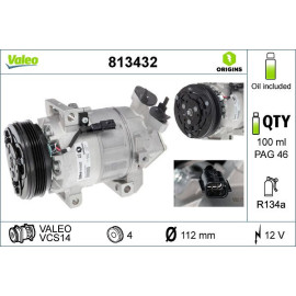 Valeo Klimakompressor 813432