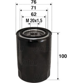 586012 Valeo Ölfilter 586012 586012 Valeo Ölfilter 586012