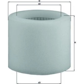 MAHLE Luftfilter LX 123 MAHLE Luftfilter LX 123