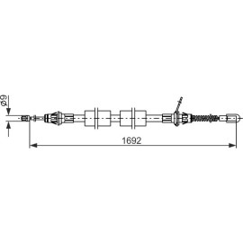 Handbremsseil 1987482925