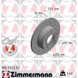 Bremsscheibe HA Sport 100.3322.52