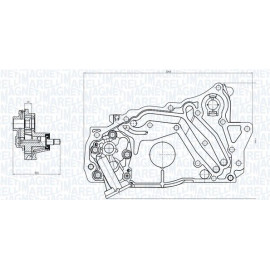Magneti Marelli Ölpumpe 351516000129