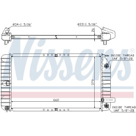 Nissens Wasserkühler PKW 609191