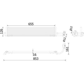 MAHLE Ölkühler, Automatikgetriebe CLC 234 000P