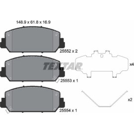 Bremsbelagsatz Acura P. Rdx/Rlx 2555201