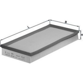 MAHLE Luftfilter LX 726 MAHLE Luftfilter LX 726