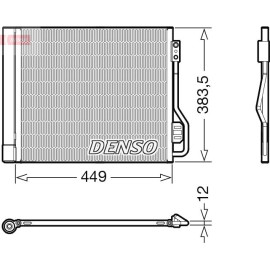 DENSO Kondensator, Klimaanlage DCN16002