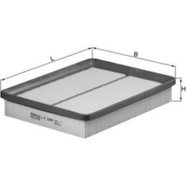 MAHLE Luftfilter LX 1039 MAHLE Luftfilter LX 1039