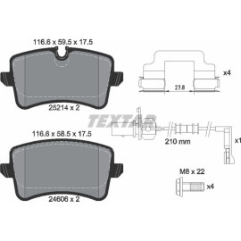 Bremsbelagsatz Audi T. A6/A7 1.8-4.0 11 2521413