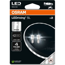 OSRAM LEDriving® SL ~W2.3W W2x4.6d 0.25W 12V 6000K 25 lm Weiß