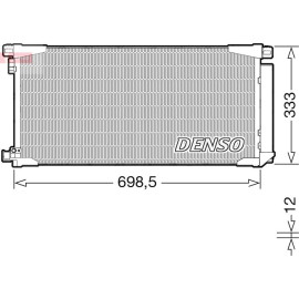 DENSO Kondensator, Klimaanlage DCN50115