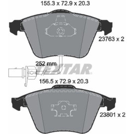 Bremsbelagsatz Vw S. A4/A8 2376302