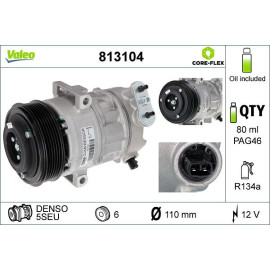 Valeo Klimakompressor 813104 Valeo Klimakompressor 813104