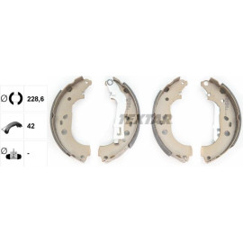 Bremsbacken Fiat Doblo 10- 228Mm 91062000