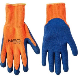 Arbeitshandschuhe, Isoliert, Mit Rauem Latex beschichtet, 10 Stück 97-611