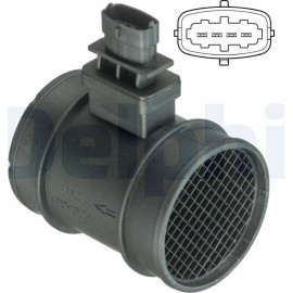 Delphi Luftmassenmesser AF10400-12B1