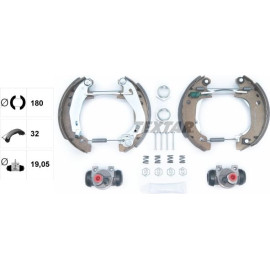 Satz Bremsbacken Eugeot 106 / 205 / 309 Citroen Ax / Saxo 84038204