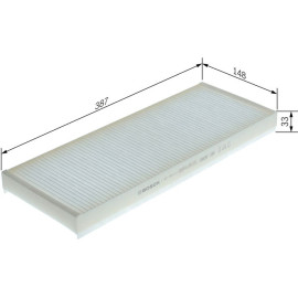 Bosch Innenraumfilter 1987432017 Bosch Innenraumfilter 1987432017