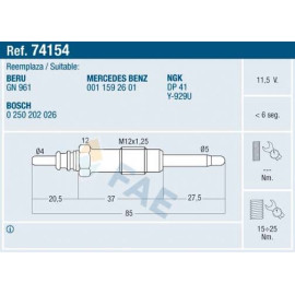 FAE Bremslichtschalter 26020