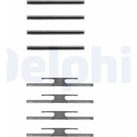 Delphi Bremsbelag-Zubehörsatz LX0035 Delphi Bremsbelag-Zubehörsatz LX0035