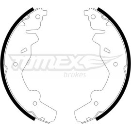 TOMEX brakes Bremsbackensatz TX 23-19