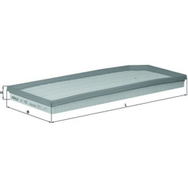 MAHLE Luftfilter LX 1751 MAHLE Luftfilter LX 1751