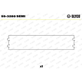 GLYCO Lagerbuchse, Pleuel 55-3280 SEMI