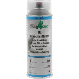 ColorMatic 339448 1K DICKSCHICHTFÜLLER mittelgrau 400 ml, grau ColorMatic 339448 1K DICKSCHICHTFÜLLER mittelgrau 400 ml, grau