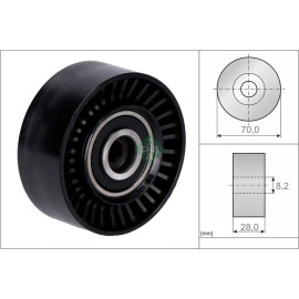 Umlenk-/Führungsrolle, Keilrippenriemen 532 0468 10