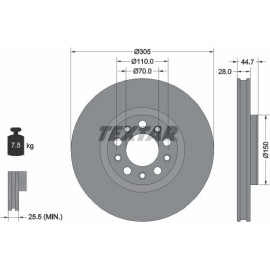 Bremsscheibe 92326305