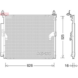 DENSO Klimaanlagenkühler DCN50034